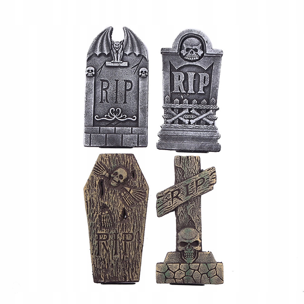 Halloweenske rekvizity náhrobné rekvizity